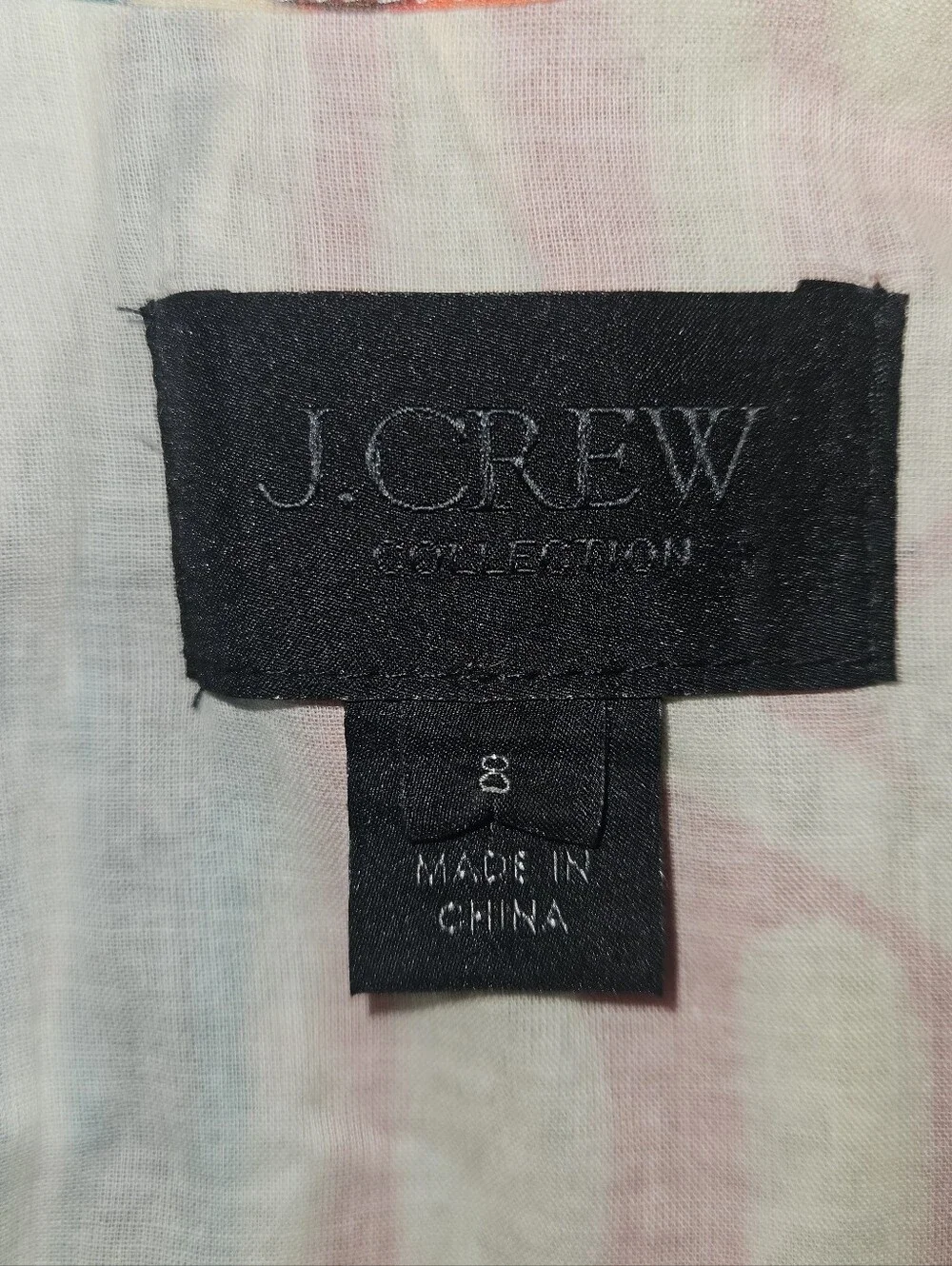 J. Crew Collection Geo Brushstroke Sundress